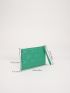 Metallic Quilted Clutch Bag