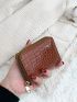 Crocodile Embossed Card Holder