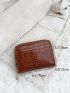 Crocodile Embossed Card Holder