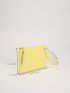 Tassel Decor Chevron Square Bag