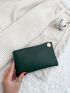 Stitch Detail Long Wallet