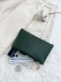 Stitch Detail Long Wallet