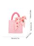 Mini Twilly Scarf Decor Beaded Square Bag
