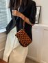 Minimalist Ruched Bag With Wristlet