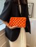 Minimalist Ruched Bag With Wristlet