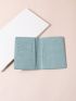 Letter Graphic Passport Case With Luggage Tag