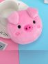 Cartoon Pig Design Coin Case