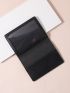 Passport Case With Chevron Pattern Luggage Tag