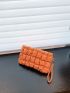 Ruched Detail Clutch Bag