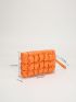 Ruched Detail Clutch Bag