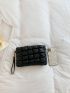 Ruched Detail Clutch Bag