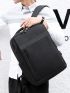Medium Laptop Backpack Solid Color Design Computer Bags For Business