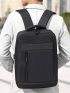 Medium Laptop Backpack Solid Color Design Computer Bags For Business