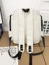 Pocket Front Functional Backpack With Bag Charm
