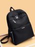 Multi Zip Functional Backpack