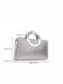 Metallic Square Bag