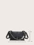 Crocodile Embossed Novelty Bag