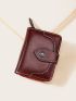 Stitch Detail Vintage Design Small Wallet