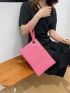 Textured Square Bag