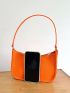 Felt Minimalist Baguette Bag