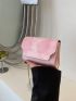 Mini Tie Dye Pattern Flap Square Bag