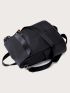 Waterproof Classic Backpack With Bag Charm