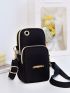 Mini Letter Graphic Square Bag