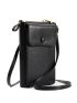 Snap Button Flap Phone Wallet