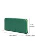 Minimalist Textured Long Wallet