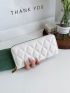 Quilted Long Wallet