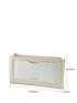 Metallic Textured Long Wallet