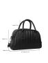 Quilted Double Handle Dome Bag