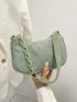 Chain Decor Shoulder Bag