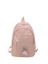 Flower Decor Functional Backpack