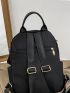 Chevron Classic Backpack With Bag Charm