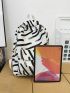 Striped Pattern Knot Decor Backpack