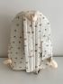 Ditsy Floral Print Functional Backpack