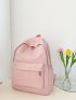 Minimalist Pocket Front Functional Backpack