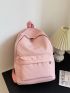 Minimalist Pocket Front Functional Backpack