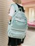 Letter Graphic Functional Backpack