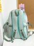 Letter Graphic Functional Backpack