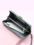 Crocodile Embossed Long Wallet