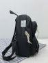 Letter Graphic Functional Backpack