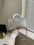 Metallic Square Bag