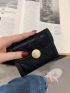 Stitch Detail Small Wallet