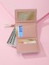 Patch Detail Tassel Decor Small Wallet