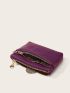 Litchi Embossed Coin Purse