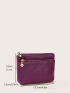 Litchi Embossed Coin Purse