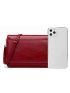 Mini Letter Graphic Flap Phone Bag