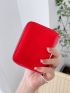 Minimalist Zipper Small Wallet
